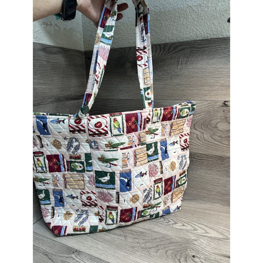 Lite Pink Outdoors Pictures Tote Bag By Vera Bradley NWT